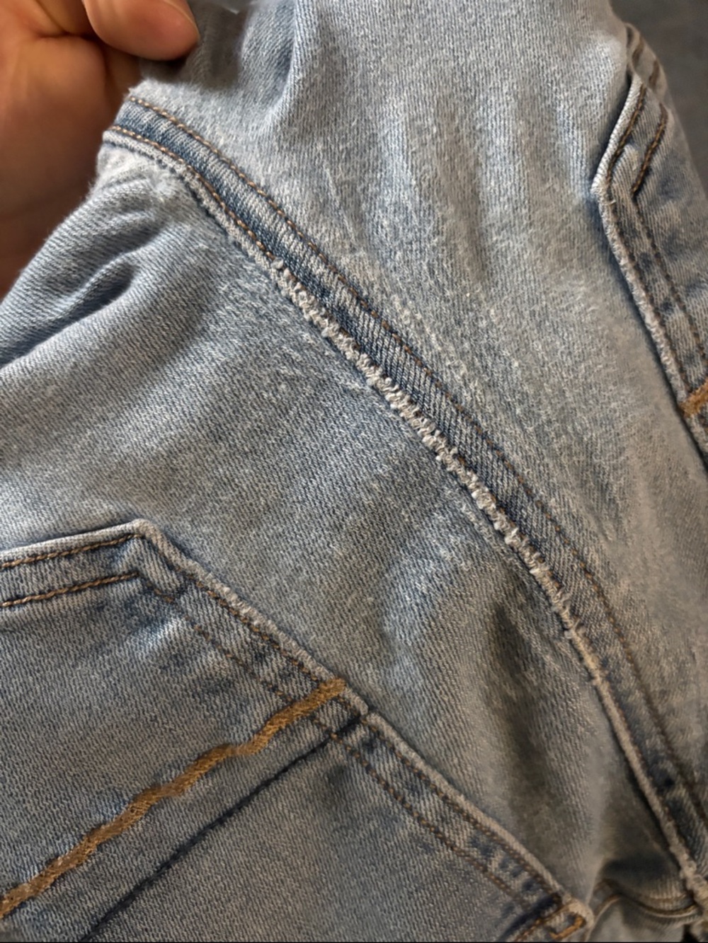 American Eagle Outfitters Light Blue Skinny Jeans | Size 6 - Picture 10 of 13
